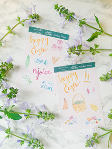 Easter Candy Sticker Sheet