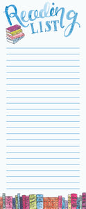 Reading List Notepad