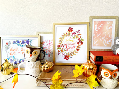 Autumn Second Spring Art Print