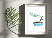 Load image into Gallery viewer, Watercolor Plant Print - Bonsai