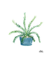 Load image into Gallery viewer, Watercolor Plant Print - Boston Fern