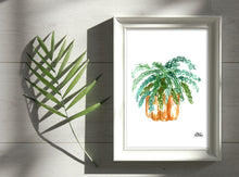 Load image into Gallery viewer, Watercolor Plant Print - Burros
