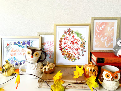 Crisp in the Fall Art Print
