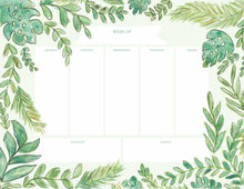 Load image into Gallery viewer, Weekly Planner Deskpad  Calendar Notepad