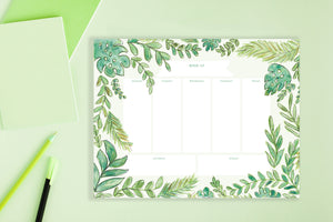 Weekly Planner Deskpad  Calendar Notepad