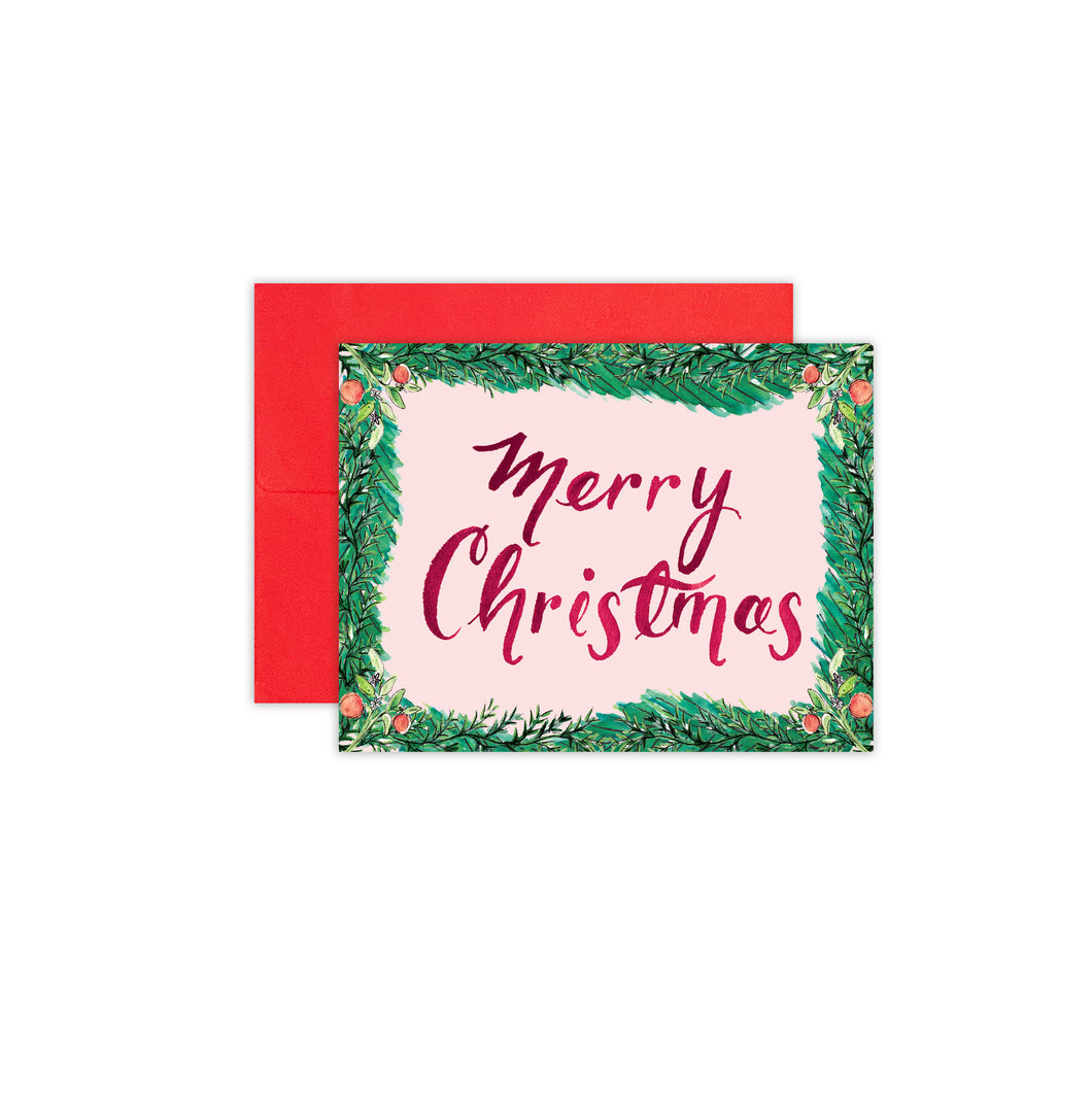 Merry Christmas Citrus Card