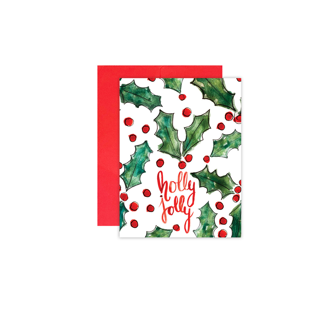 Holly Jolly Christmas Card