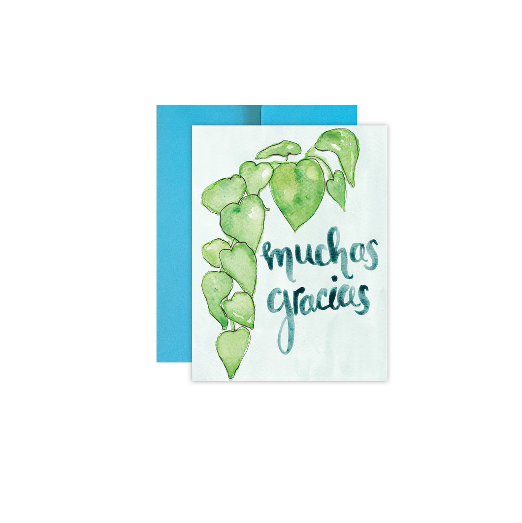 Muchas Gracias Card