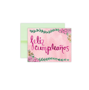 Feliz Cumpleaños Card