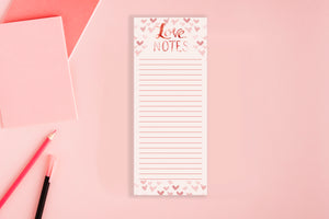 Love Notes Notepad