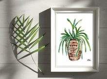 Load image into Gallery viewer, Watercolor Plant Print - Mistletoe Cactus