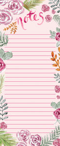 Tropical Rose Notepad