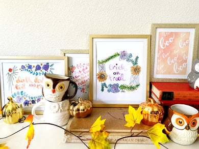 Trick or Treat Art Print